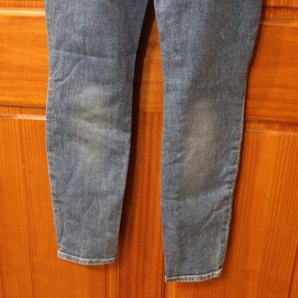 7 for all man Kind Custom Powerpuff Girls OOAK Art Work Jean High Rise Skinny 27 - Picture 13 of 15